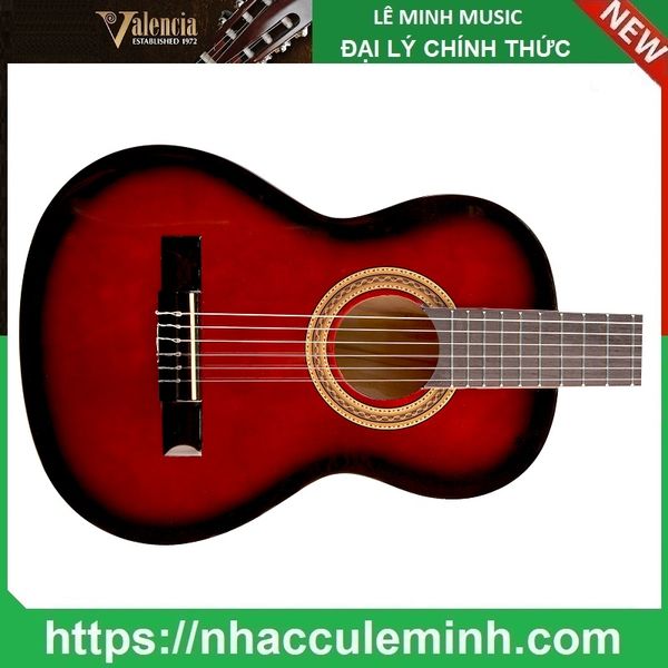 Đàn Guitar Classic Valencia VC103 RDS ( Size 3/4 )