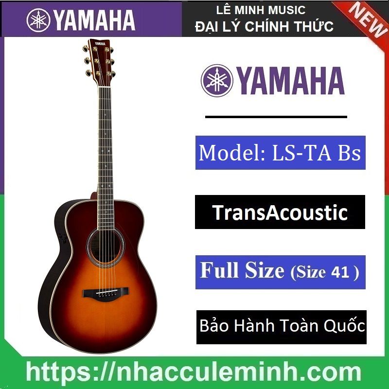 Đàn Guitar TransAcoustic Yamaha LL-TA và LS-TA
