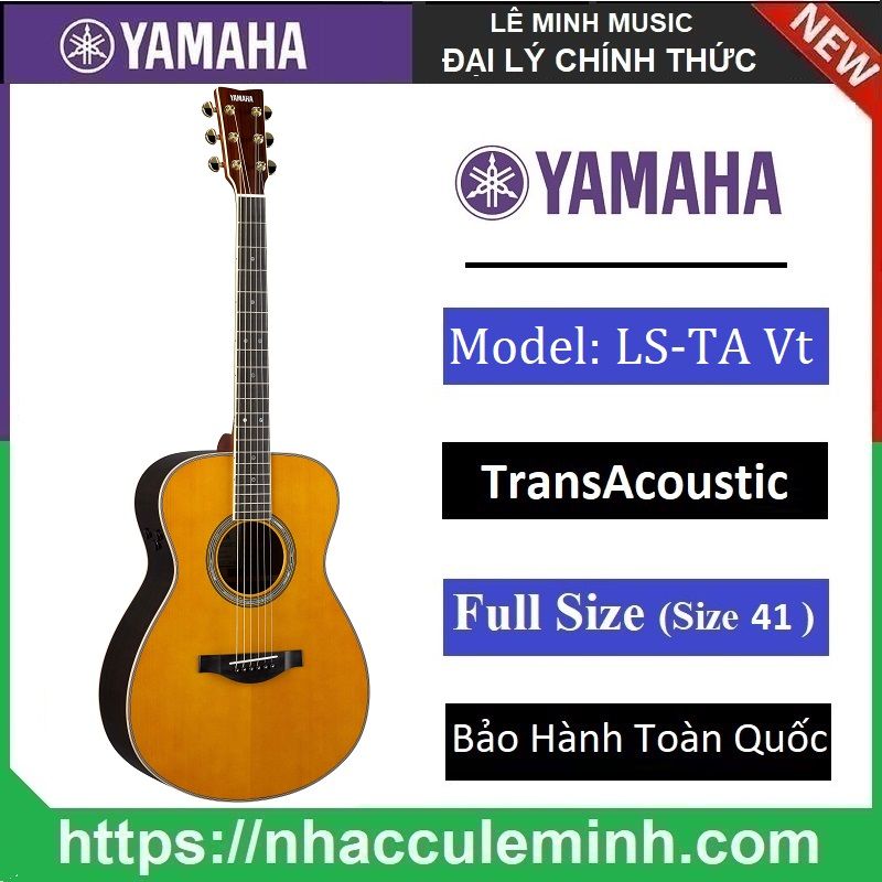 Đàn Guitar TransAcoustic Yamaha LL-TA và LS-TA