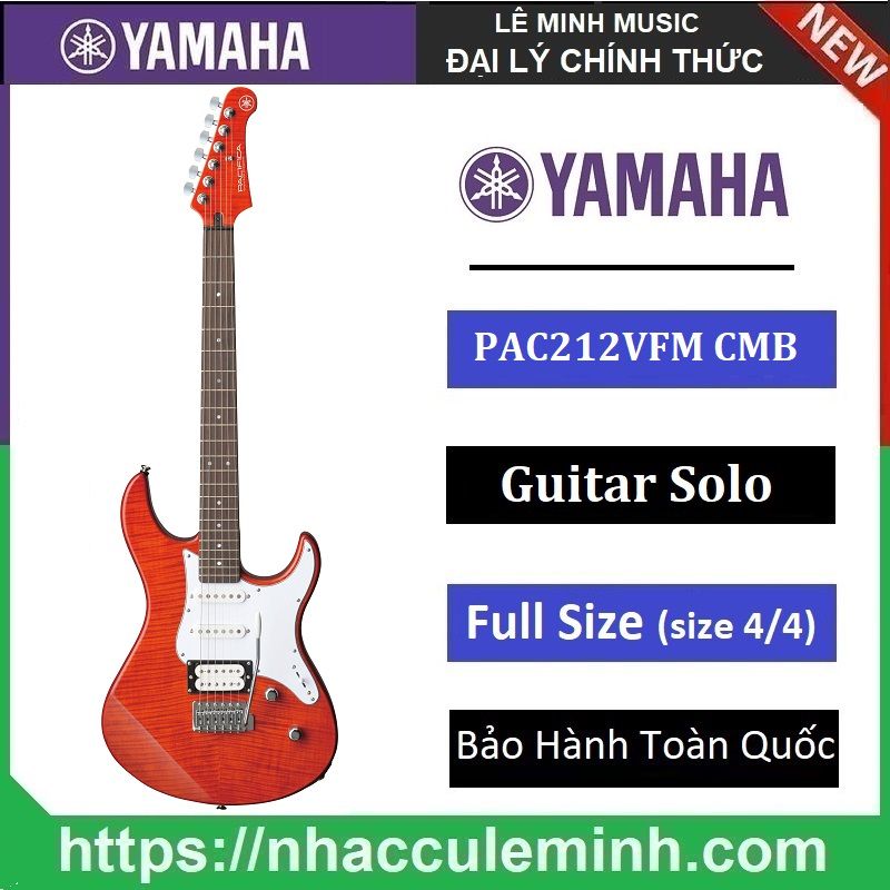 Đàn Guitar Điện Yamaha Pacifica 212vfm