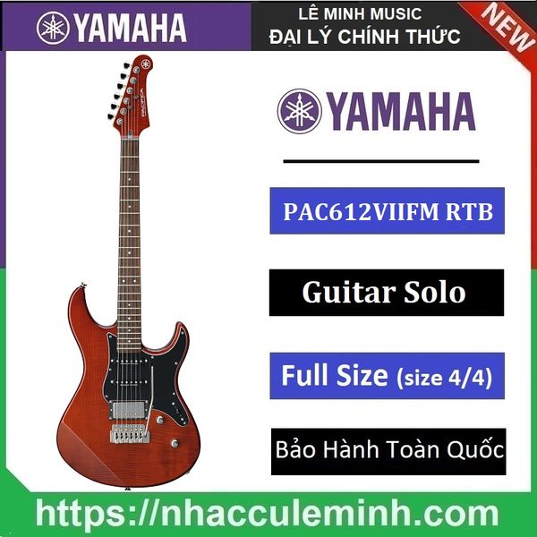 Đàn Guitar Điện Yamaha PAC612VIIFM