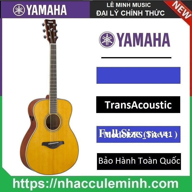 Đàn Guitar Yamaha FG-TA TransAcoustic – Guitar Acoustic Tích Hợp Reverb & Chorus