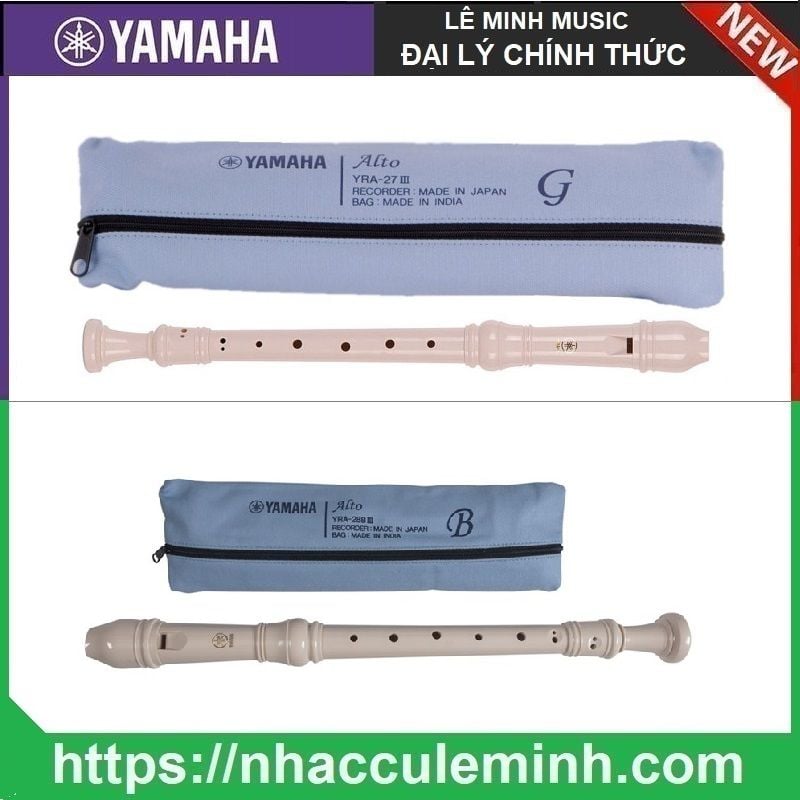 Sáo Recorder Yamaha Alto YRA-28BIII/ YRA-27III