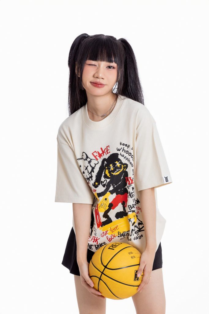 Tshirt Họa Tiết Fake ALive