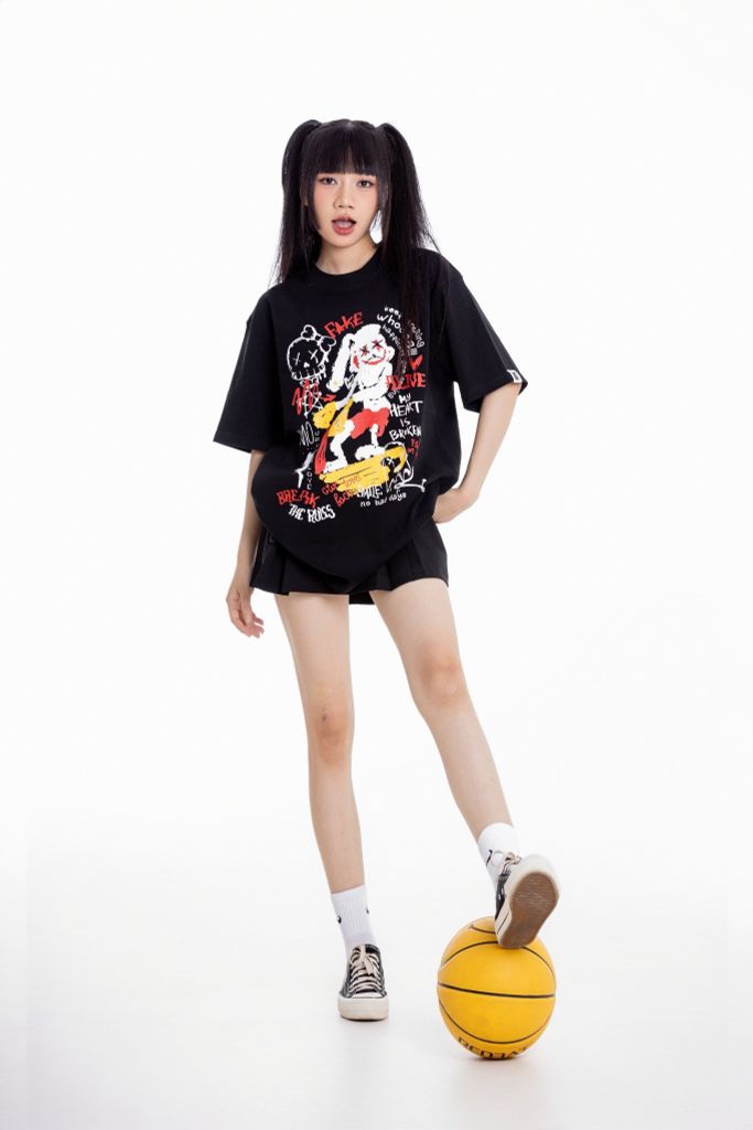 Tshirt Họa Tiết Fake ALive
