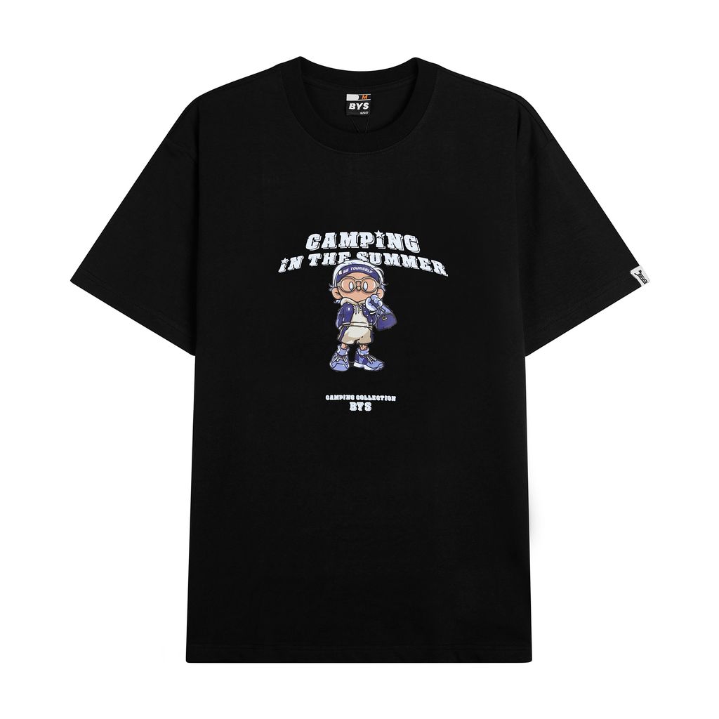TSHIRT CAMPING IN THE SUMMER 
