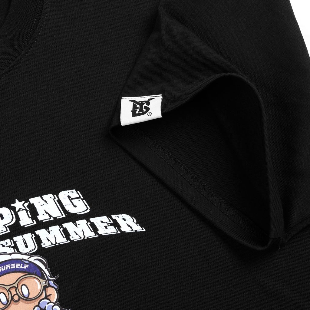 TSHIRT CAMPING IN THE SUMMER 