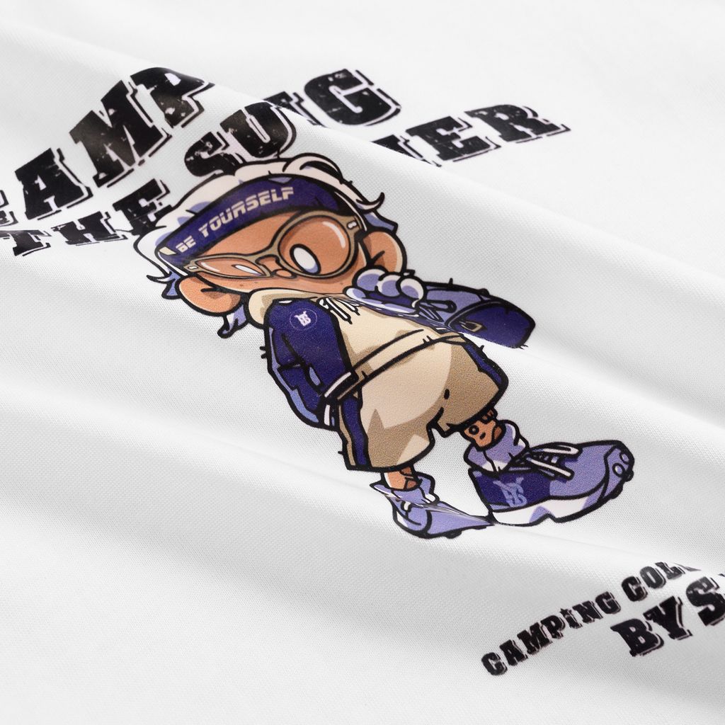 TSHIRT CAMPING IN THE SUMMER 