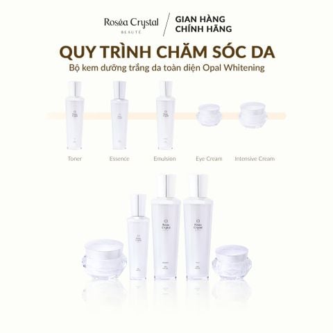  Opal Whitening Skin Care Set - Bộ dưỡng trắng da và chống lão hóa 