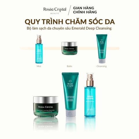  Emerald Deep Cleansing Set - Bộ làm sạch da chuyên sâu 