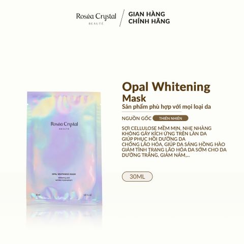  Mặt nạ trắng da Opal Whitening Mask 