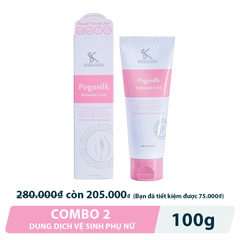 POGOSILK DUNG DỊCH VỆ SINH PHỤ NỮ COMBO 2