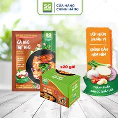 combo 20 goi xot gia vi hoan chinh ca kho thit kho sgf 70g