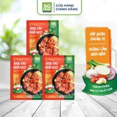 combo 3 goi xot gia vi hoan chinh suon xao chua ngot sgf 70g