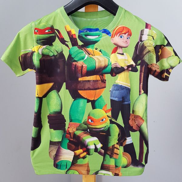  Áo thun in 3D ninja rùa 