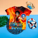  Áo thun Luffy 3D siêu ngầu 