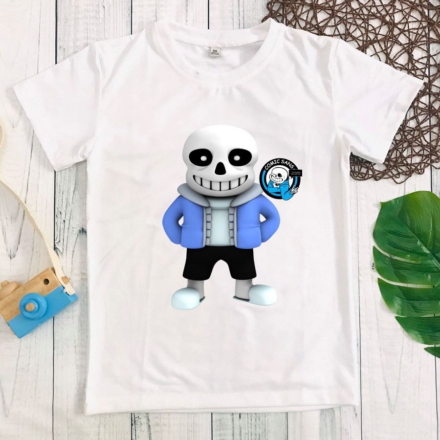  Áo thun Sans Undertale cho bé 