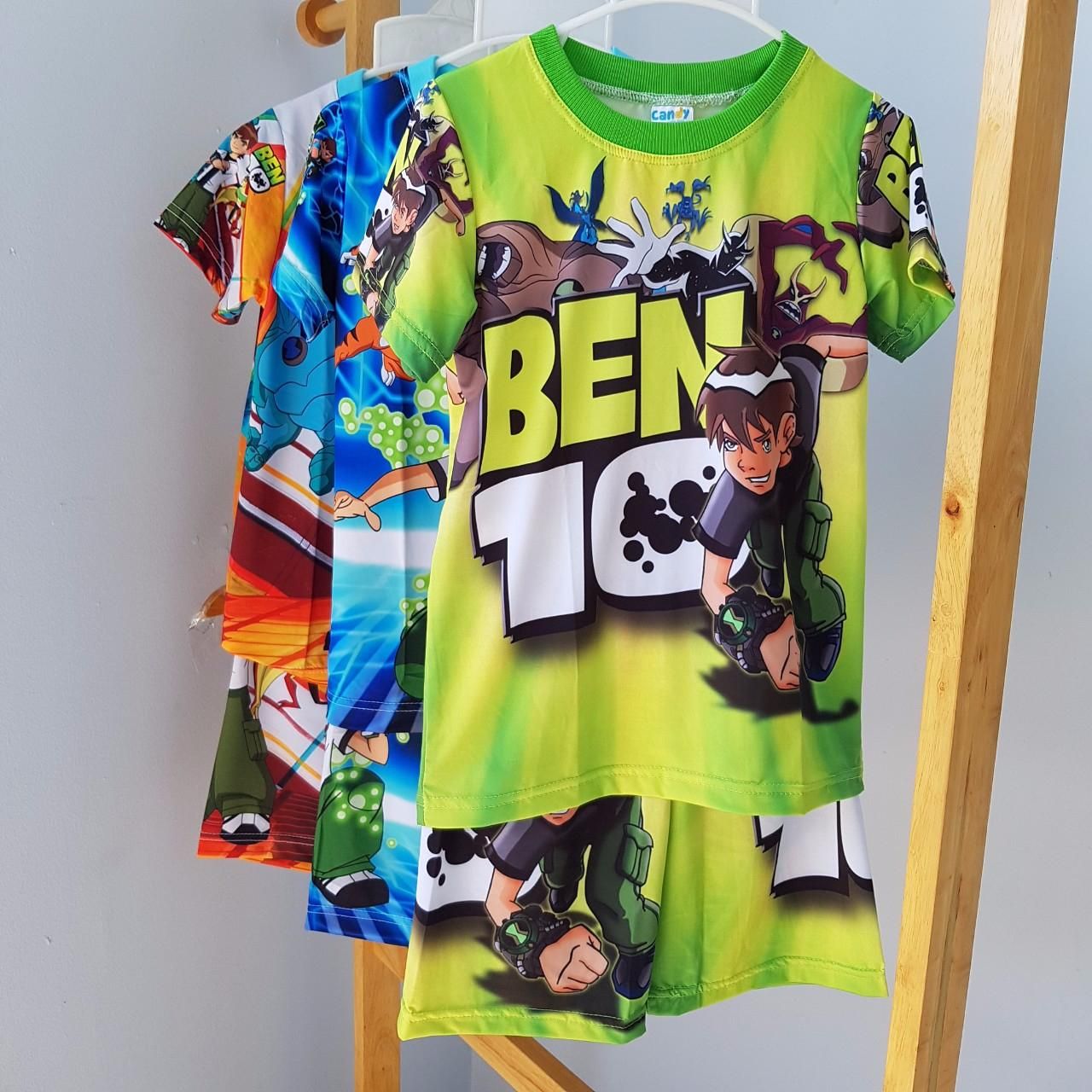  Bộ thun lạnh Ben10 bé trai 