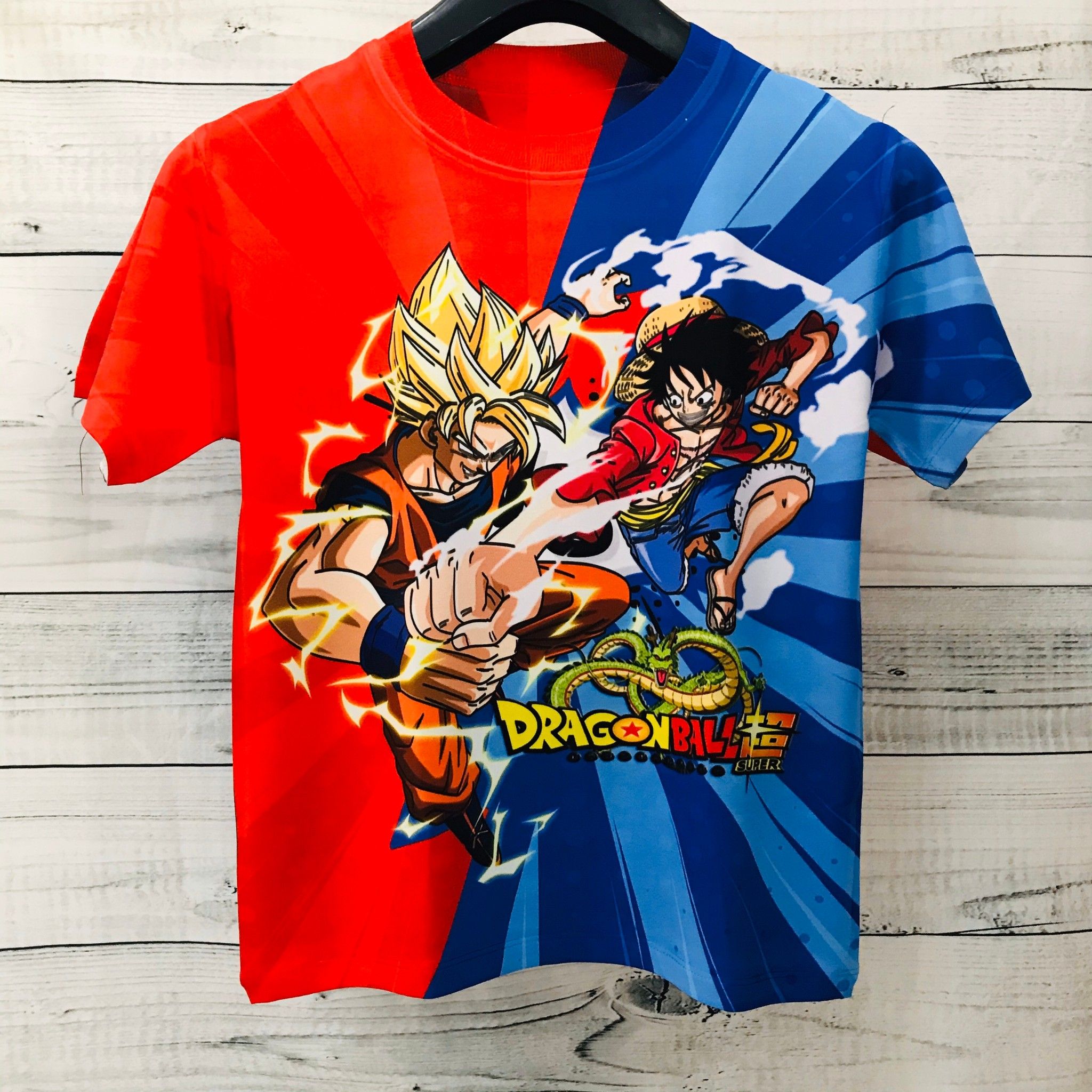  Áo thun in 3D thái Songoku siêu ngầu cho bé trai 