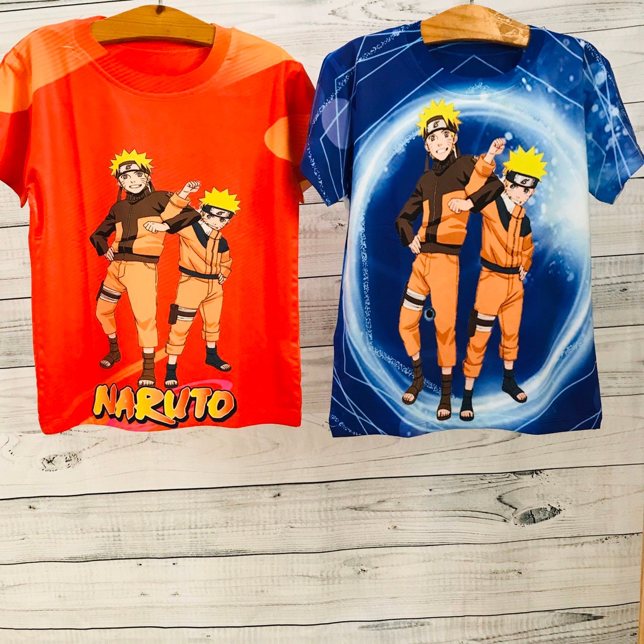  Áo thun Naruto 3D bé trai 