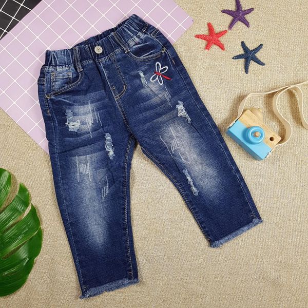  Quần jeans đáng yêu dài cho bé gái 