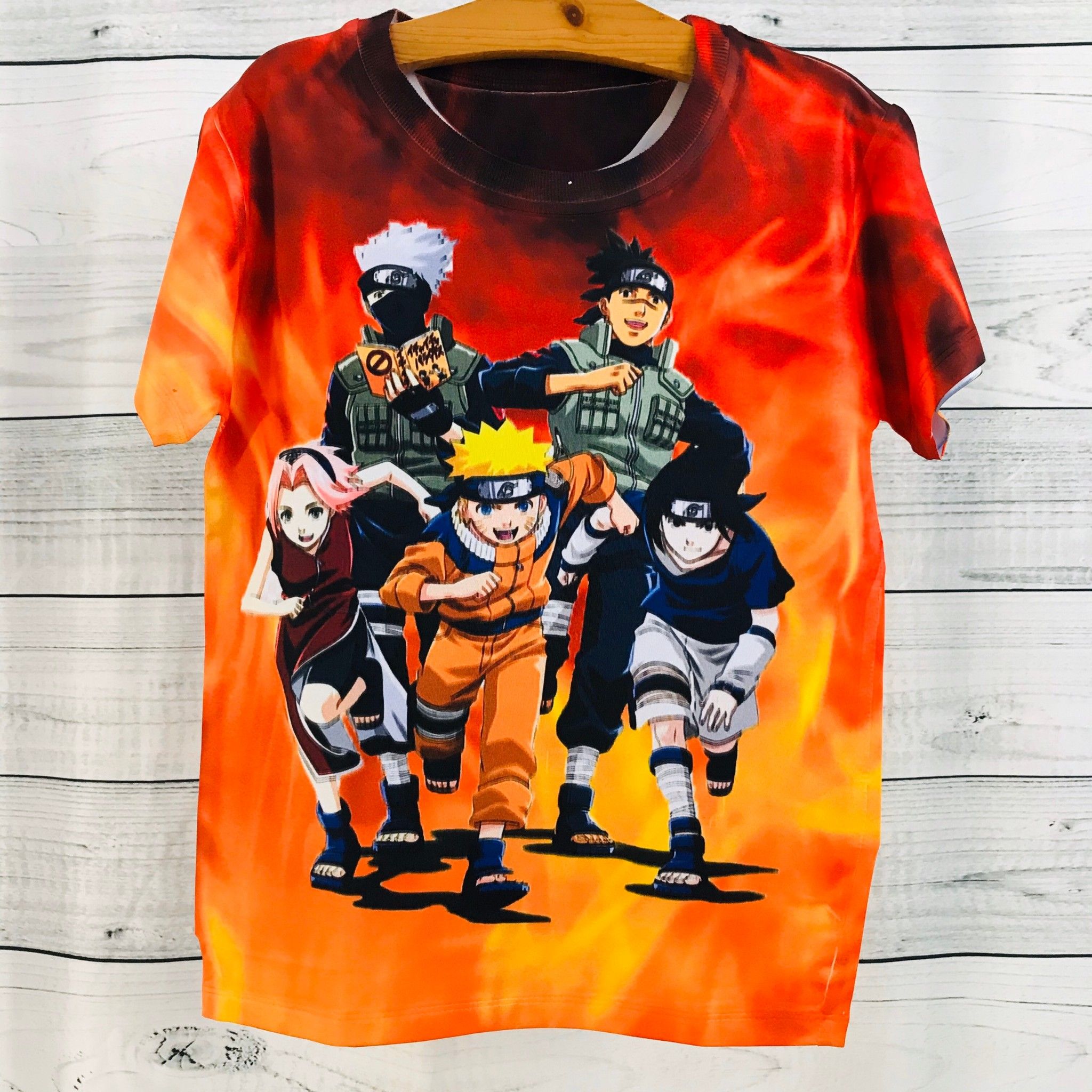  Áo thun Naruto bé trai siêu ngầu 