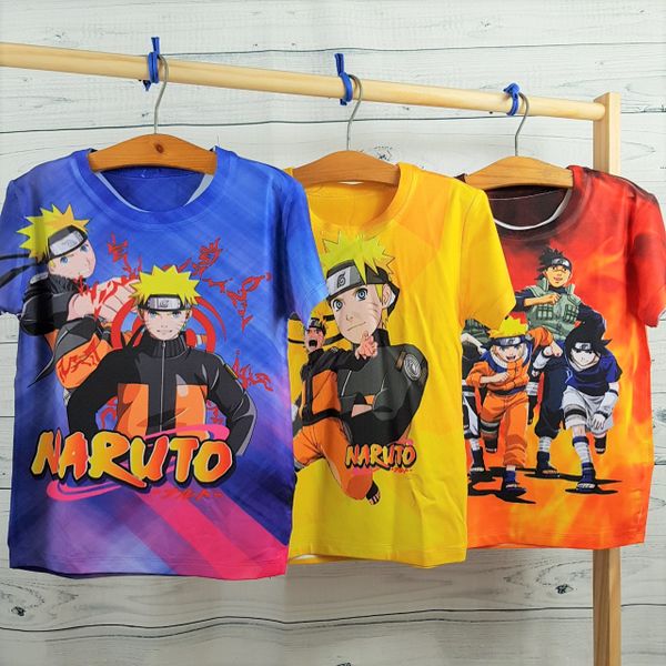  Áo thun in 3D naruto cá tính 