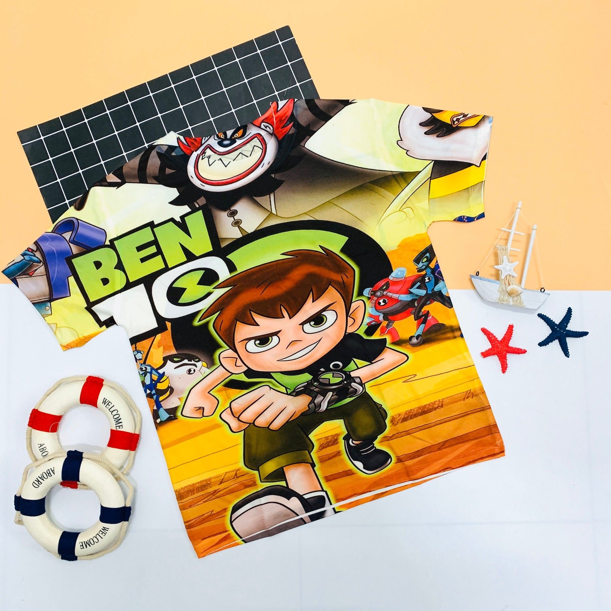  Áo ben 10 cho bé 