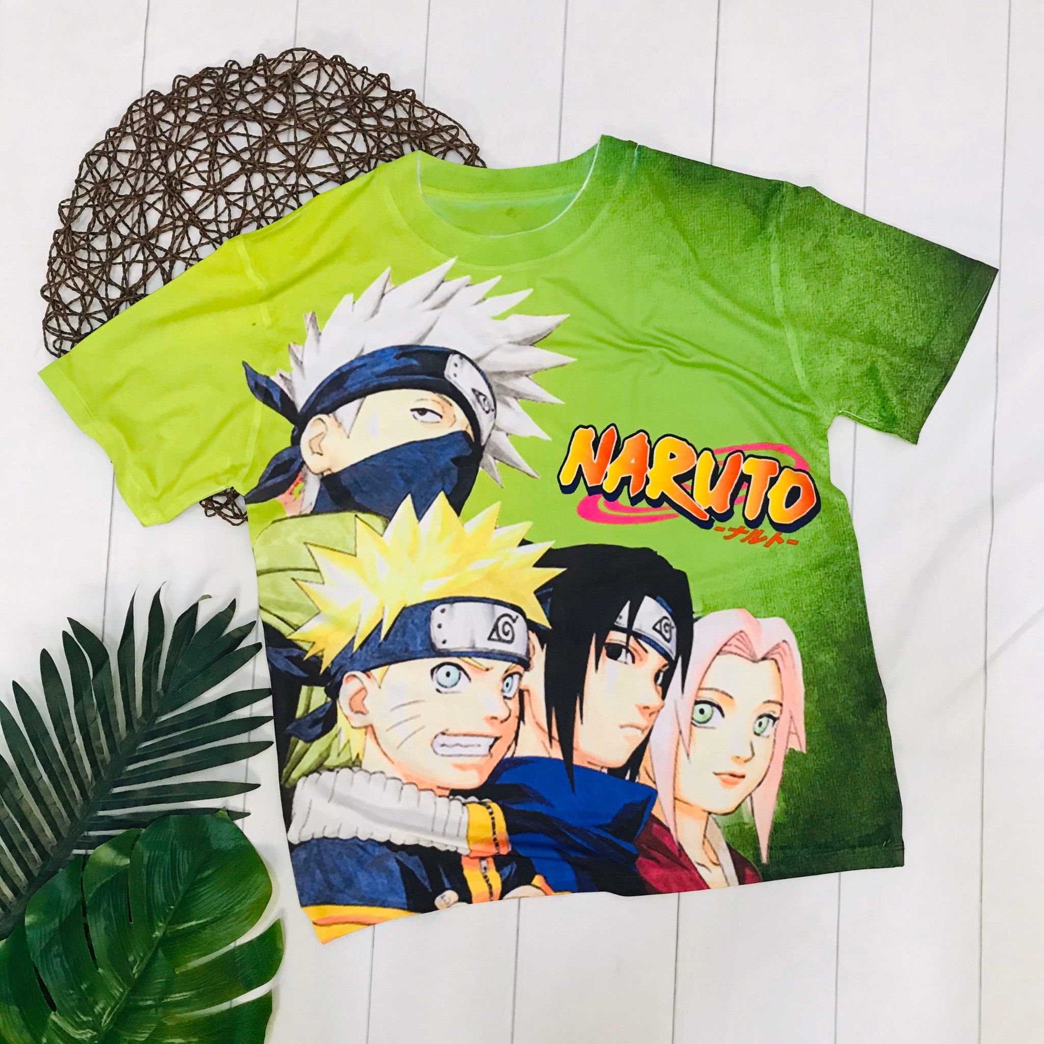  Áo thun Naruto 3D bé trai 