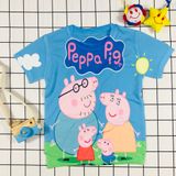  Áo thun Peppa xanh 