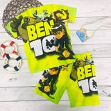  Bộ thun lạnh Ben10 Siêu ngầu cho bé 