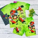  Bộ thun lạnh Ben10 Siêu ngầu cho bé 