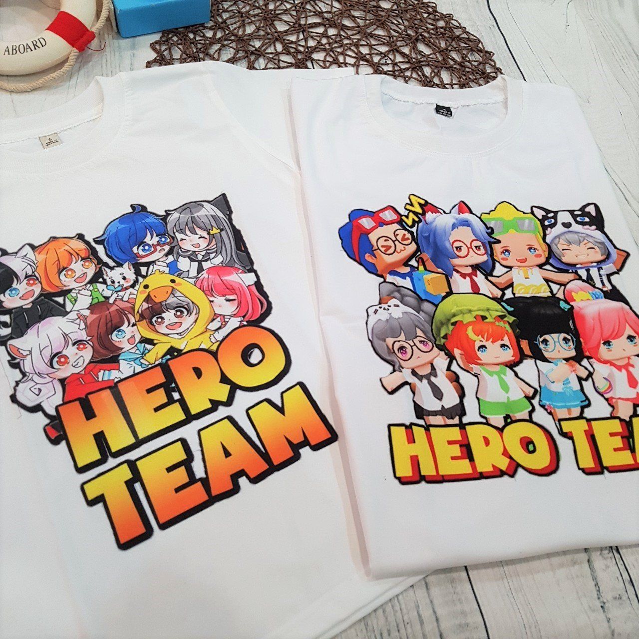  Áo thun Hero Team phong cách 