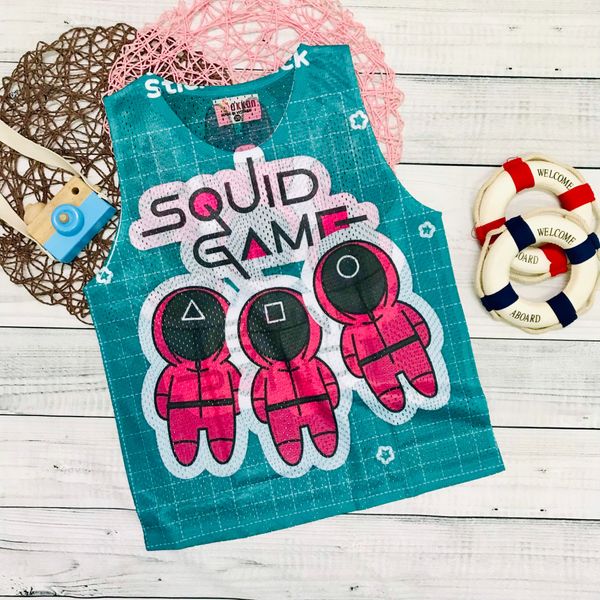  Áo thun ba lỗ lưới Squid Game 