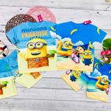  Bộ thun lạnh Minion dễ thương 