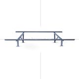 Combo khung lắp 2 tấm pin mặt trời 72 Cell