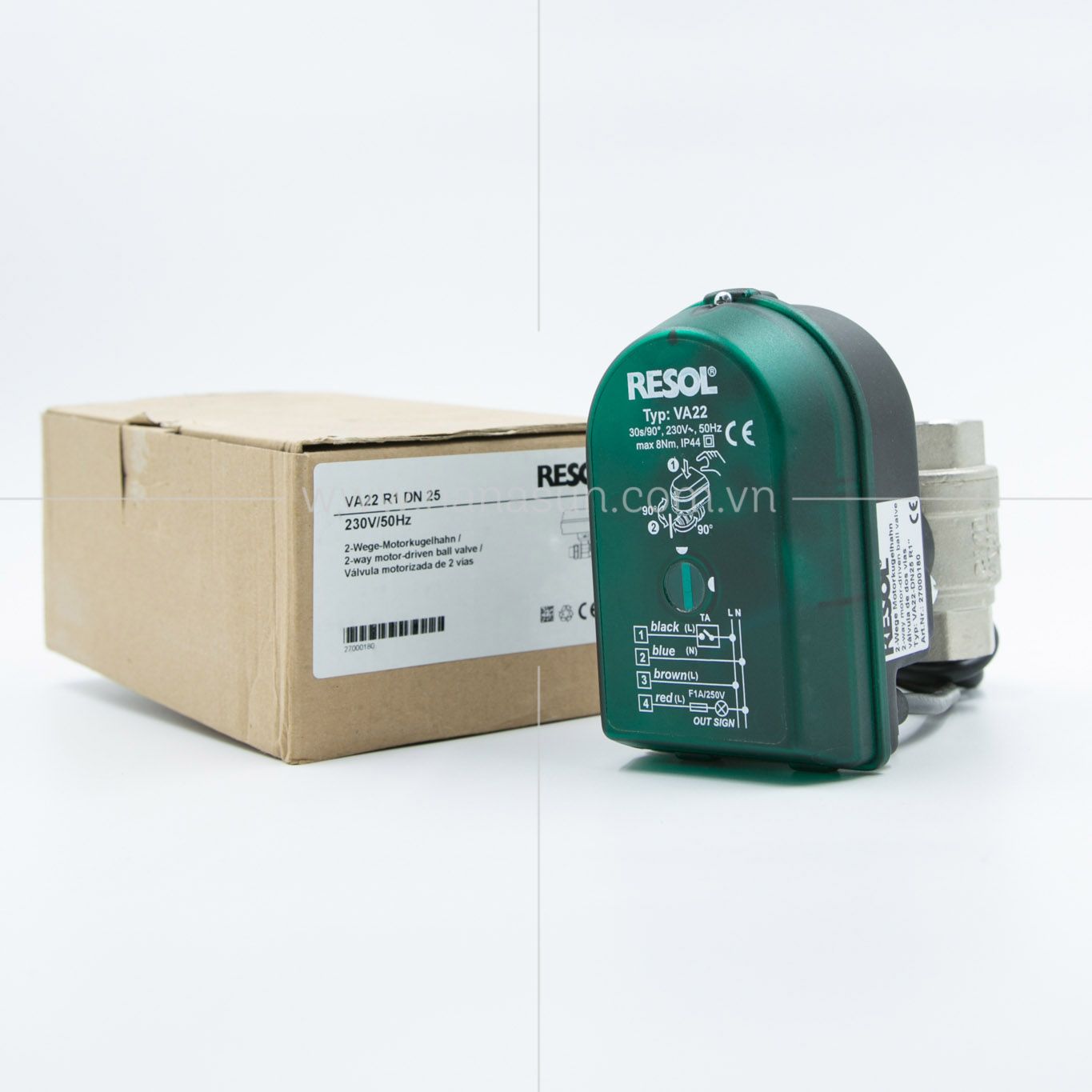 Van điện từ đóng chậm chống rung Resol - VA22