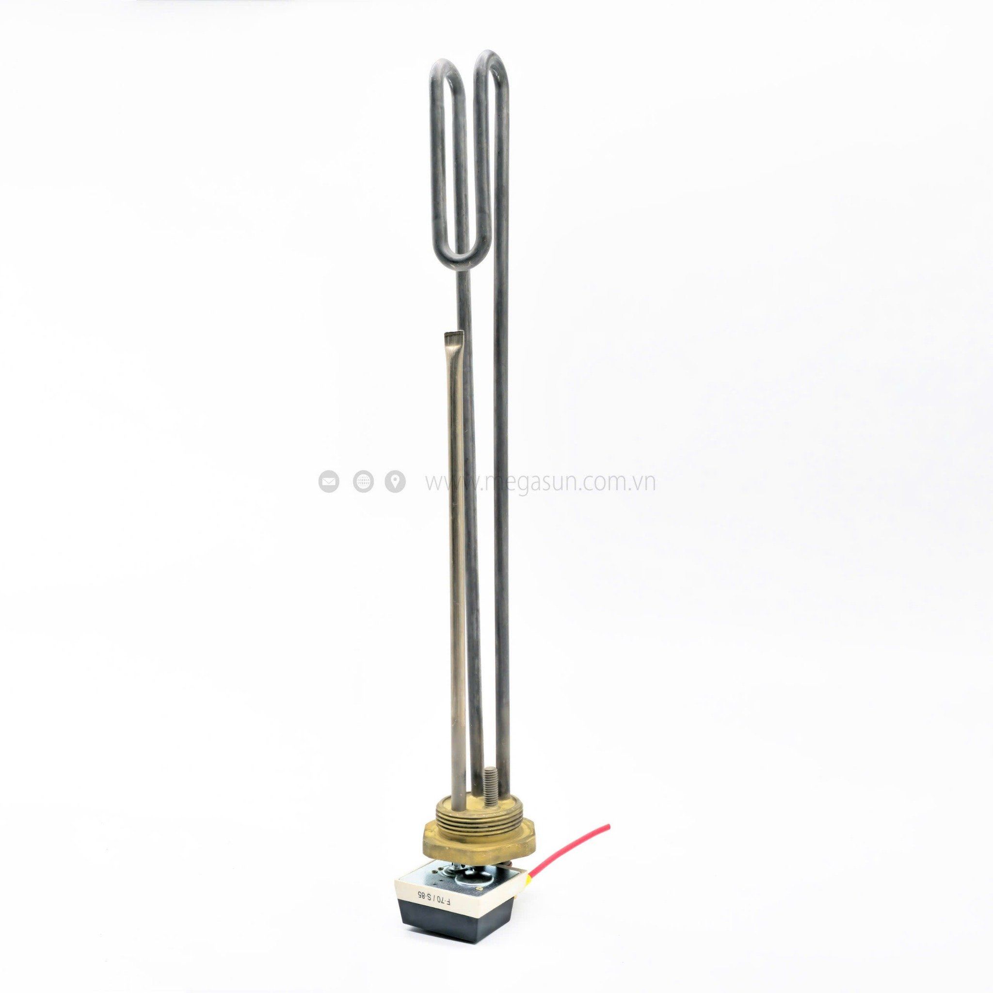 Điện trở TITANIUM 2KW x 220V tích hợp cảm biến Thermostat điều chỉnh nhiệt độ