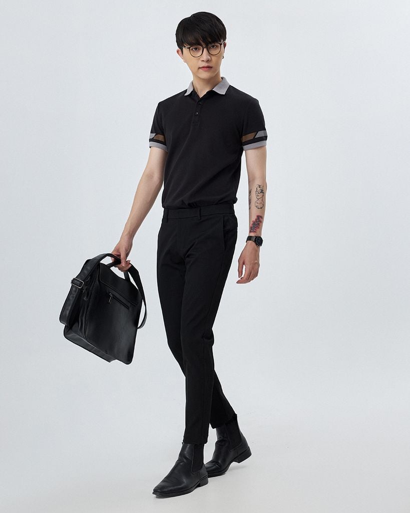 Áo Polo Nam Phối Bo R1300BB136