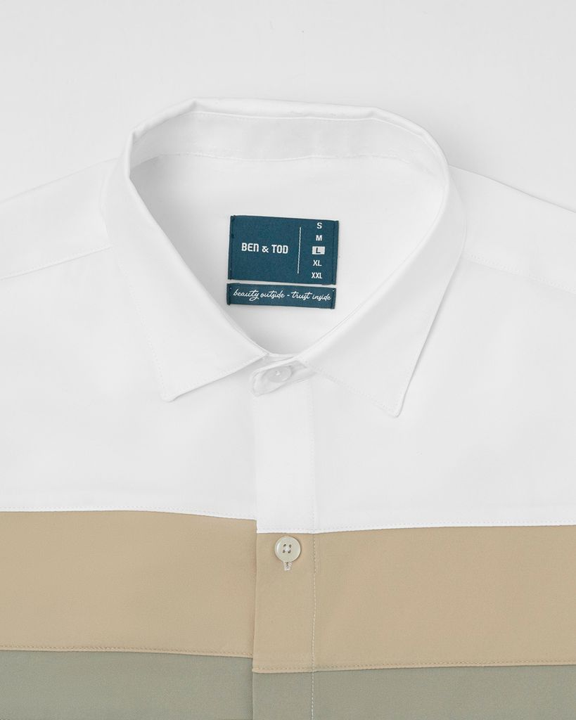 Áo Sơ Mi Nam Phối Màu R1622BB1122