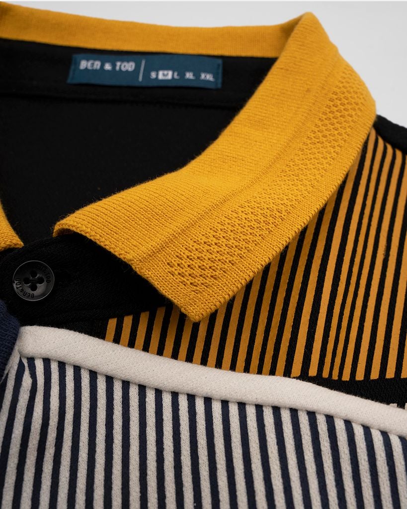 Áo Polo Nam In Sọc R1300BB219