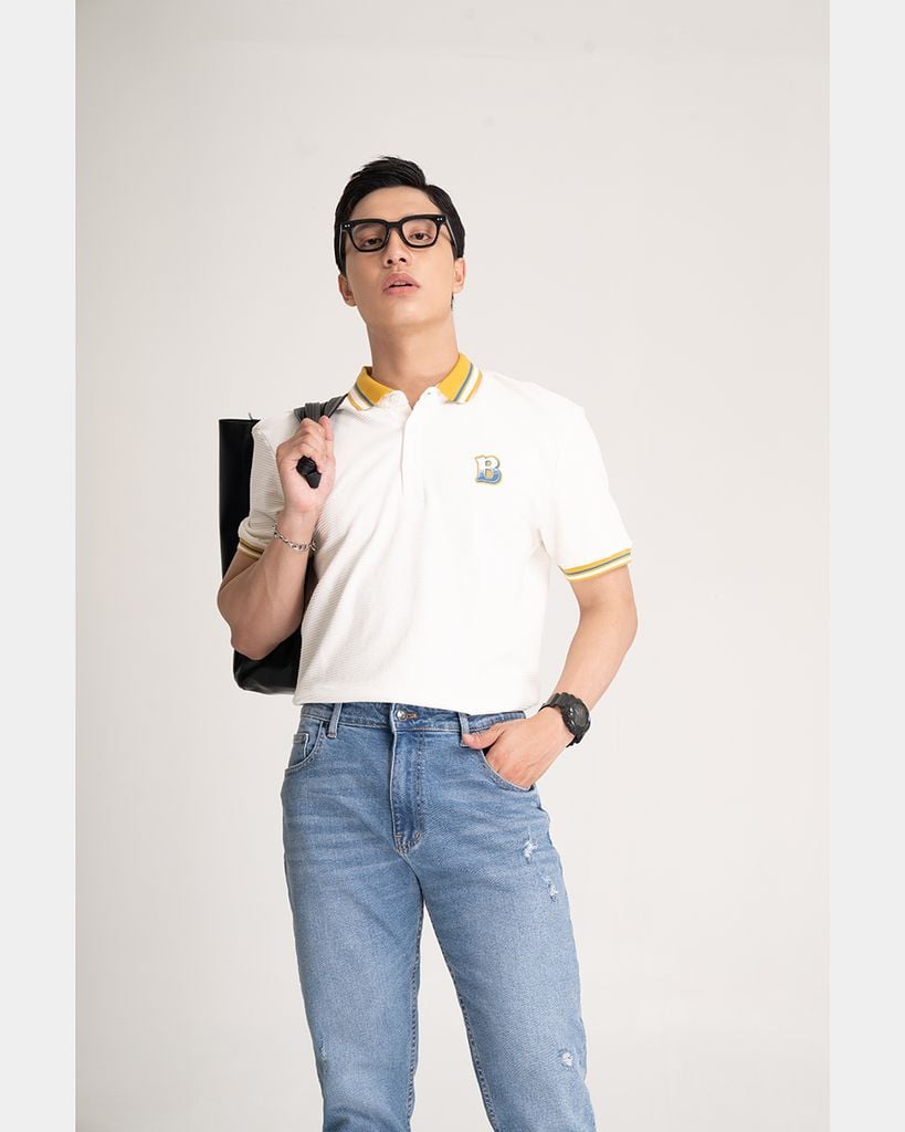Áo Polo Nam Thêu Chữ B R1300BB213