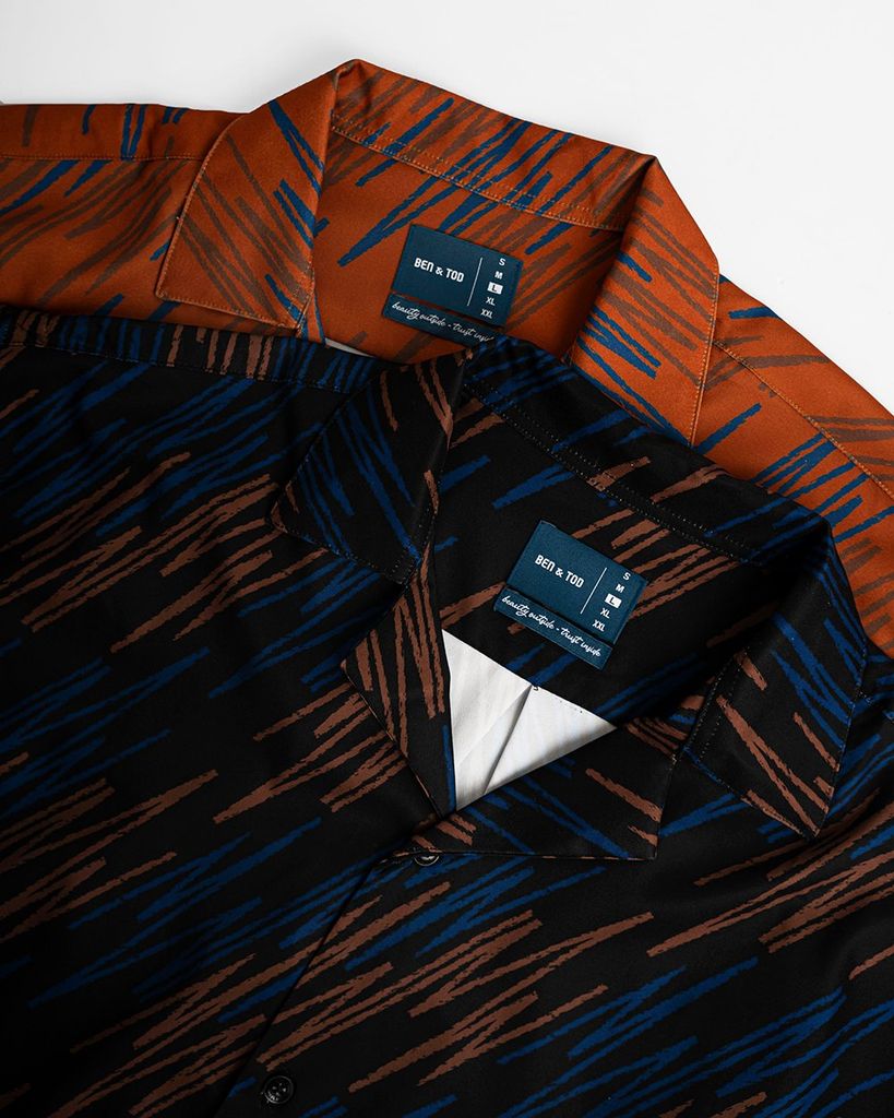 Sơ Mi Nam In Họa Tiết R1621BB2122