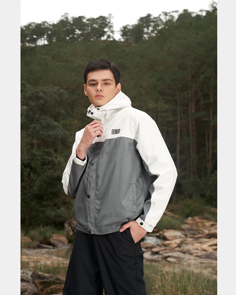 Áo Khoác Nam Ghép Màu R1160BB051