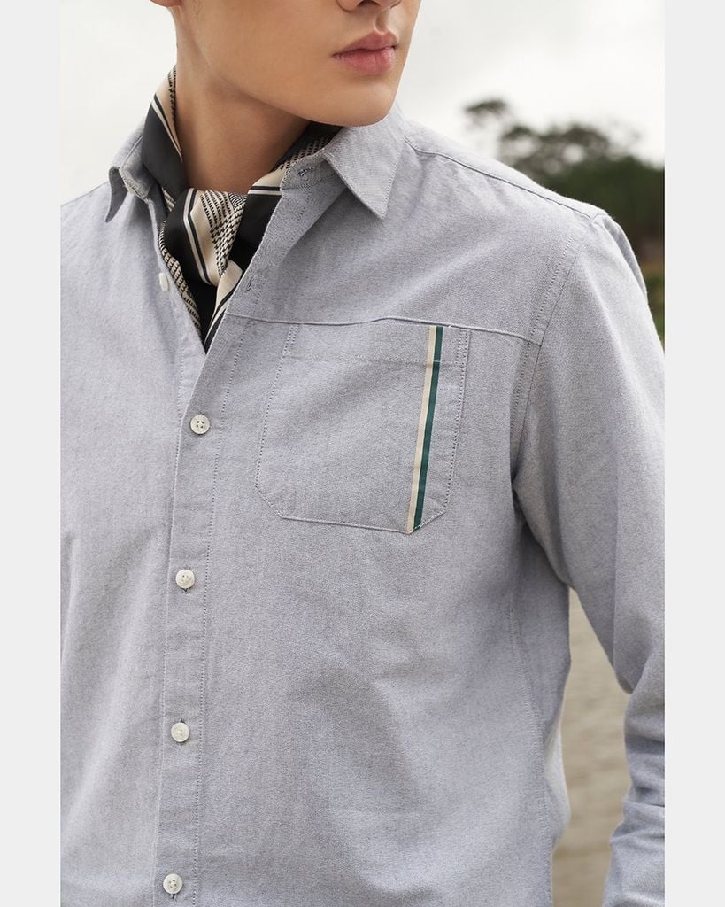 Áo Sơ Mi Nam Phối Túi R1622BB1322