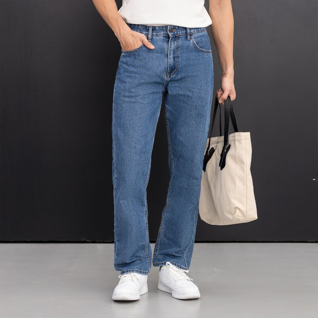 Quần Jean Nam Trơn STR2141 BB396