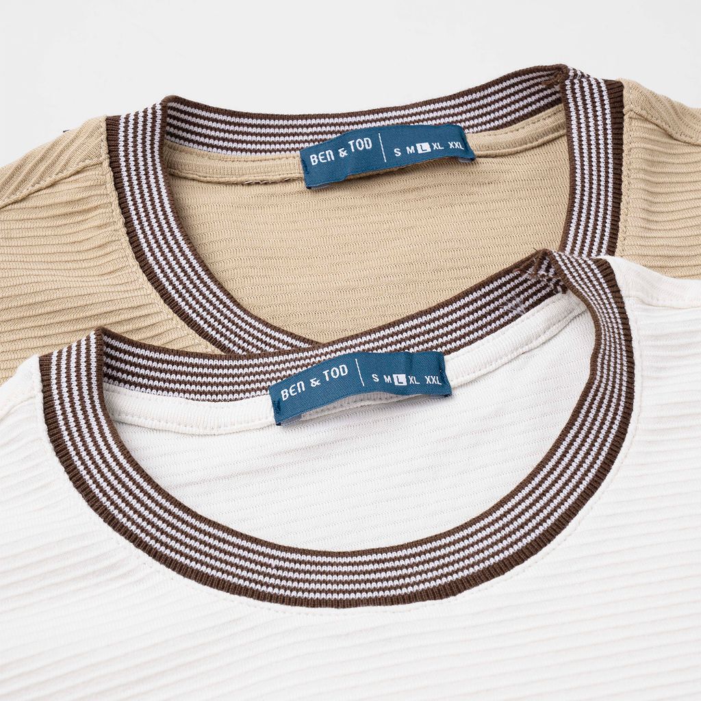 Áo Thun Nam Phối Bo R1210BB204