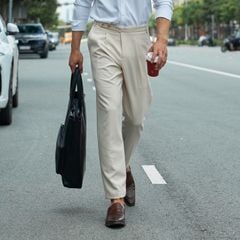 Quần Tây Gài Chéo Nam SlimFit