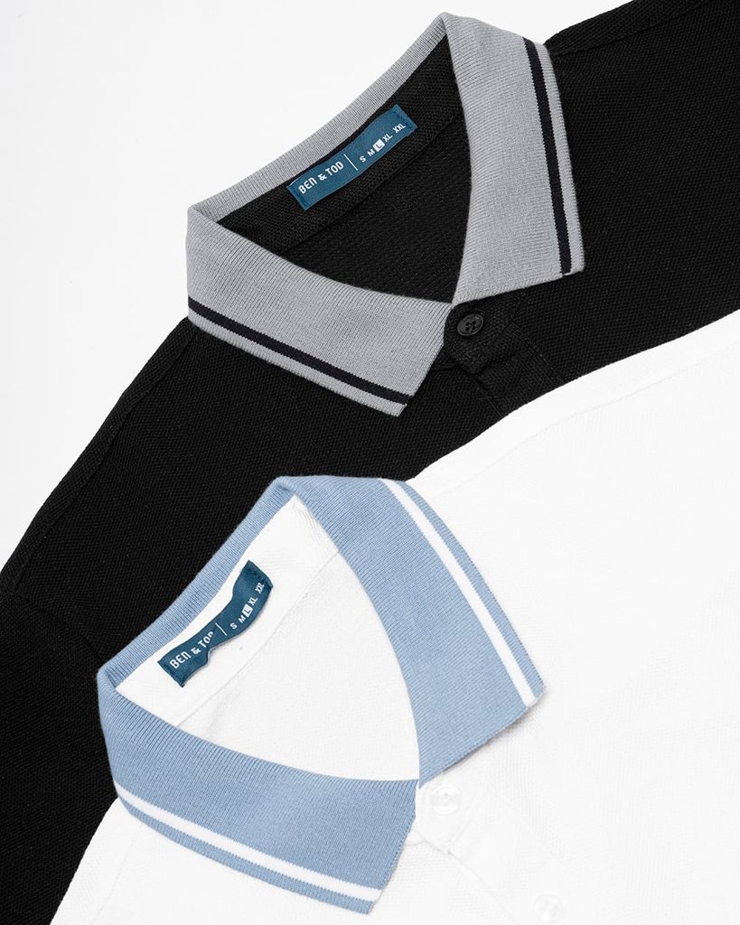 Áo Polo Nam Phối Bo R1300BB120