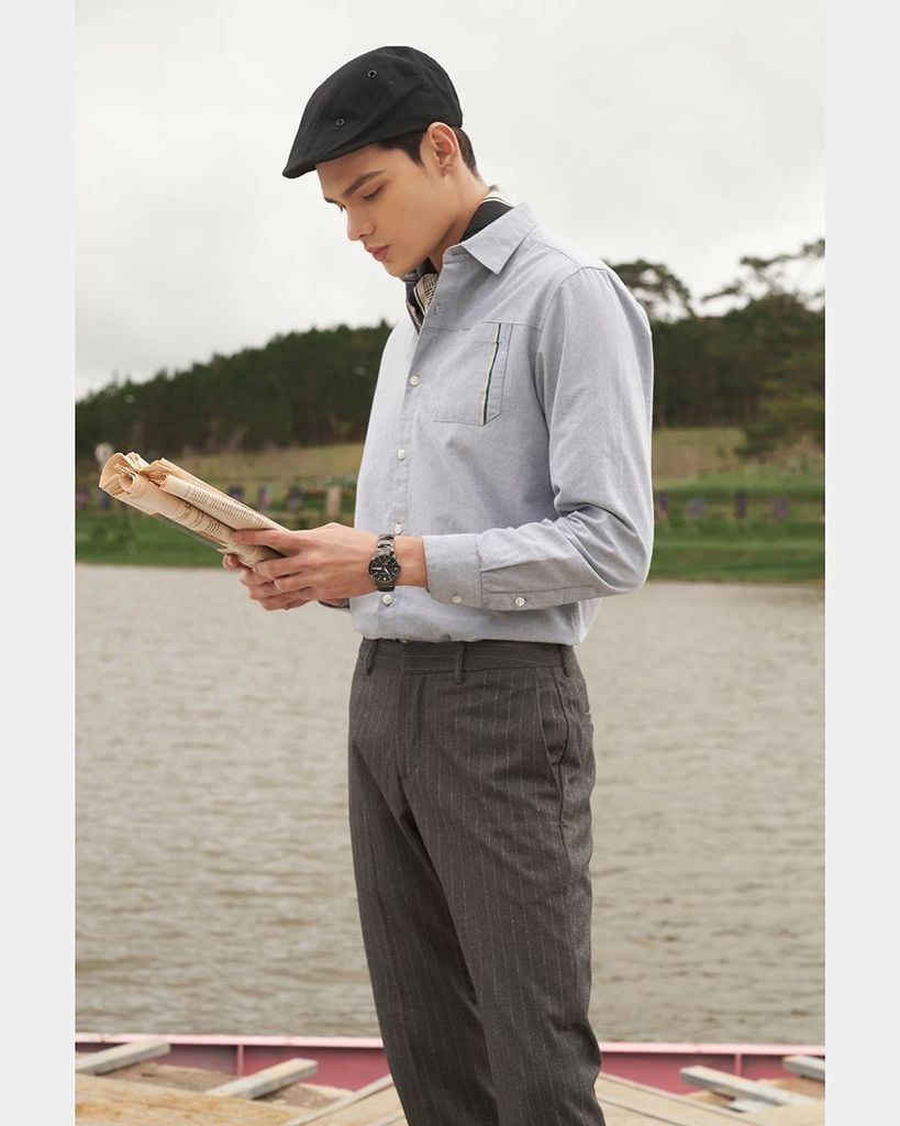 Áo Sơ Mi Nam Phối Túi R1622BB1322